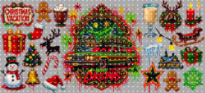 16oz Christmas-S  2640